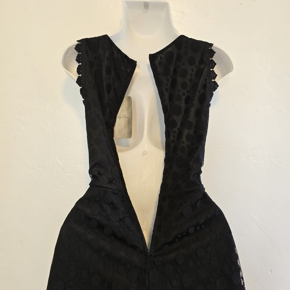 Lily Rose - Black Fit & Flare Mini Dress - Picture 11 of 15